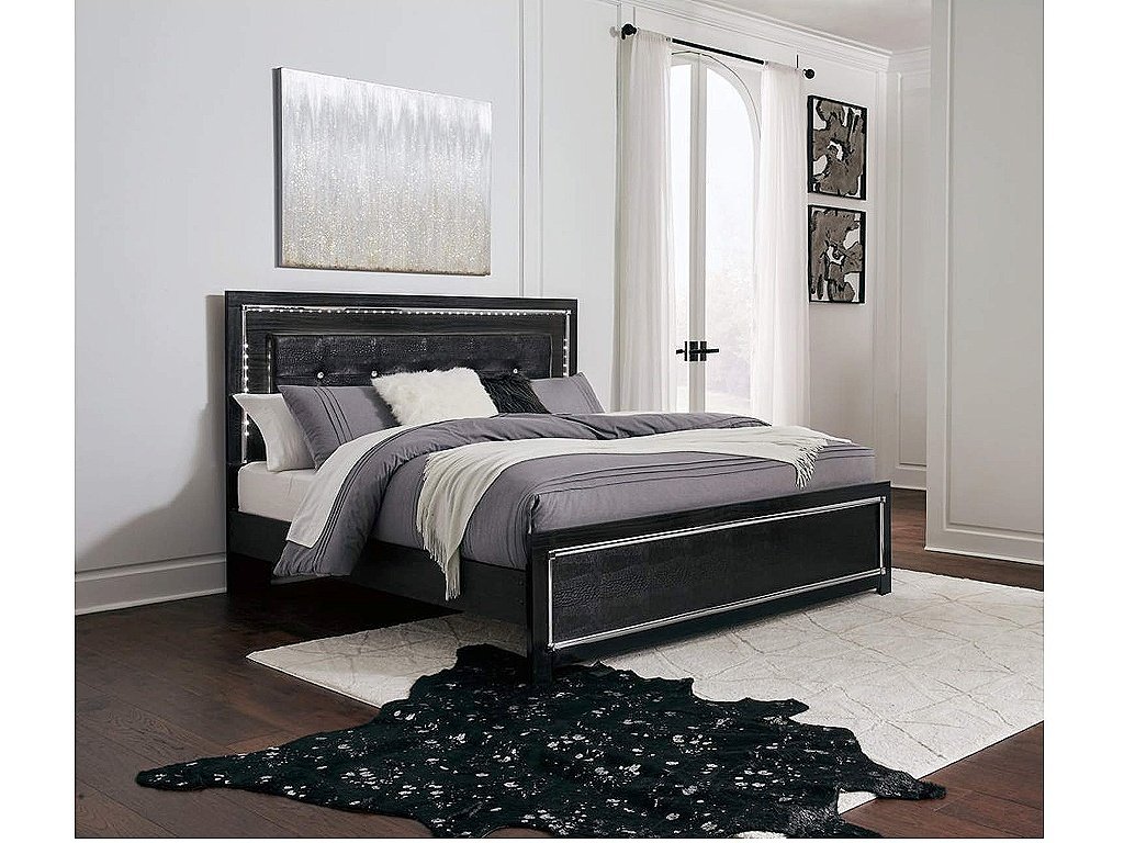 Kaydell King Upholstered Panel Bed