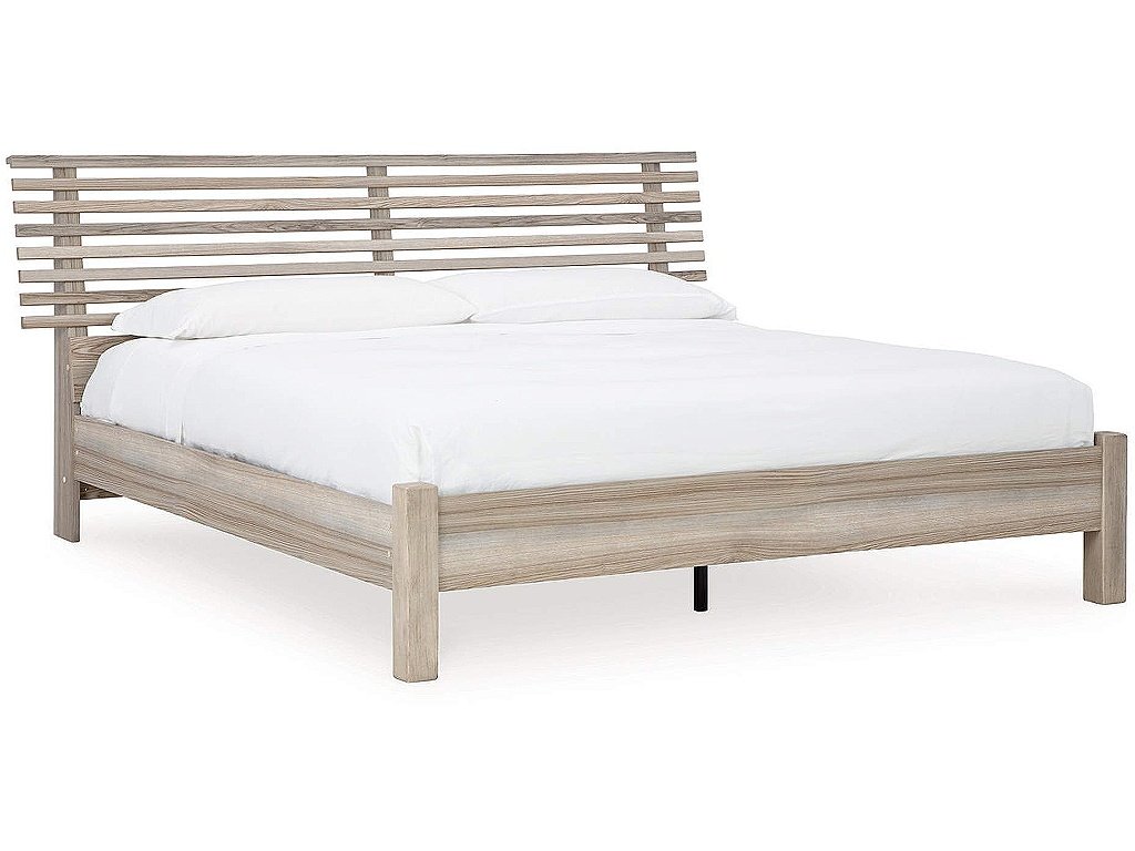 Hasbrick King Slat Panel Bed