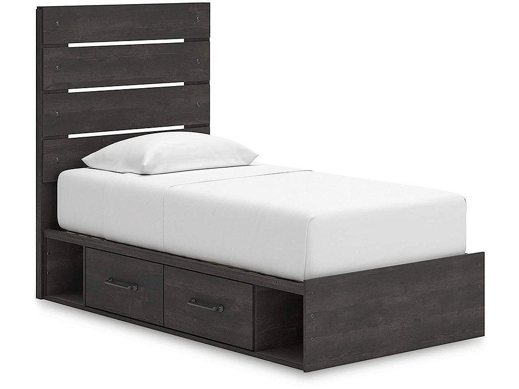 Hollivern Twin Panel Storage Bed