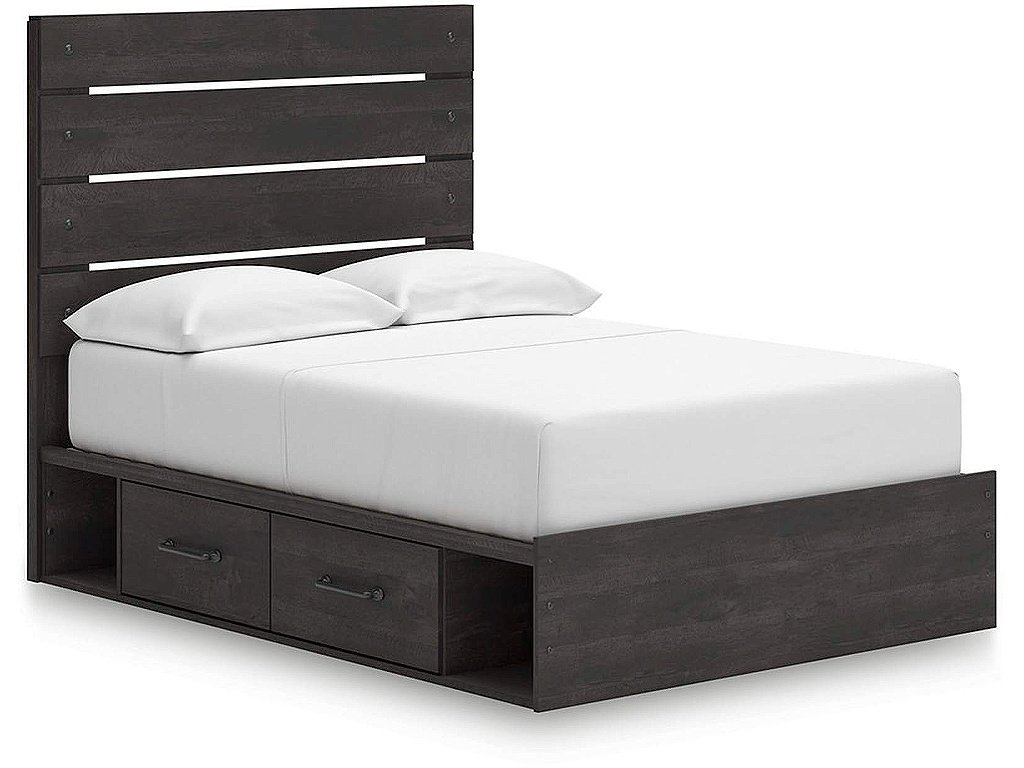 Hollivern Full Panel Storage Bed