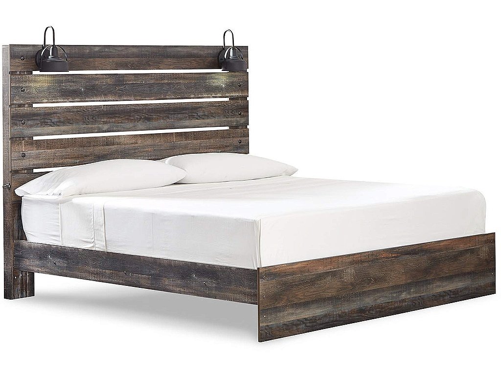 Drystan King Panel Bed