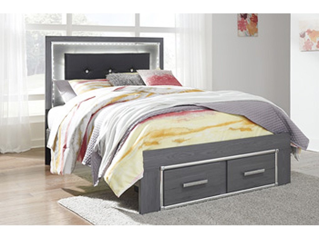 Lodanna Full Storage Footboard