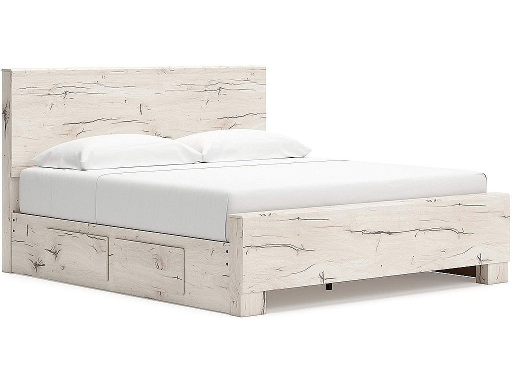 Lawroy King Panel Bed with Storage