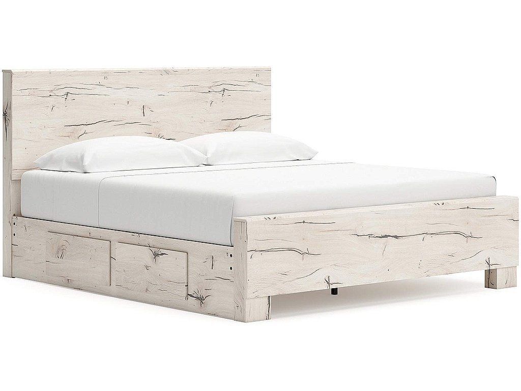 Lawroy King Panel Bed with Storage