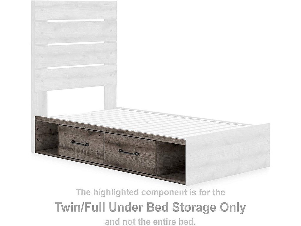 Graystorm Twin/Full Under Bed Storage