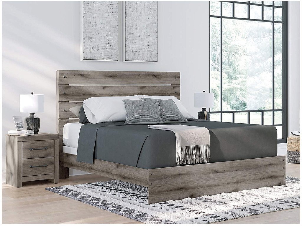 Graystorm King Panel Bed