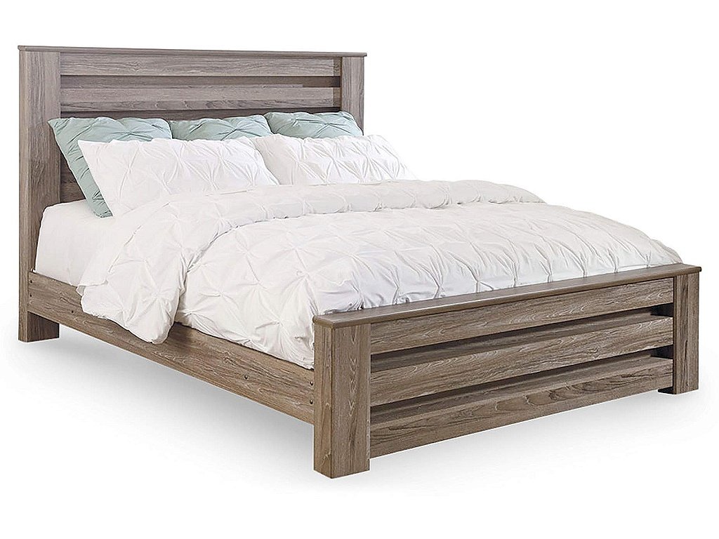 Zelen King Panel Bed