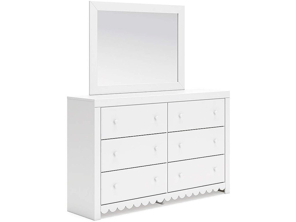 Mollviney Dresser and Mirror