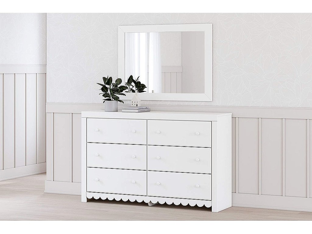 Mollviney Dresser and Mirror