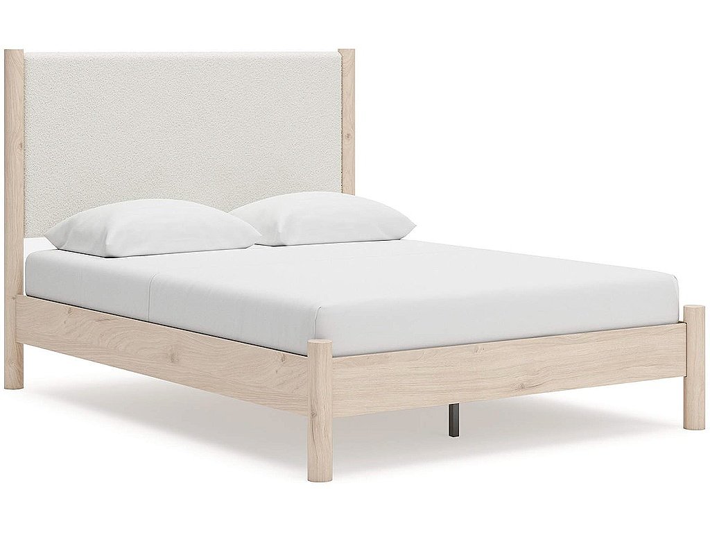 Cadmori Queen Upholstered Panel Bed