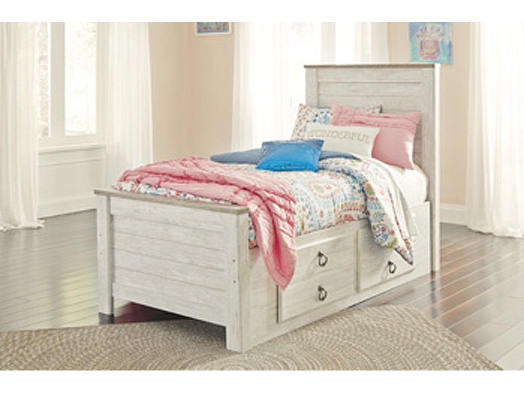 Willowton Under Bed Storage with Side Rail