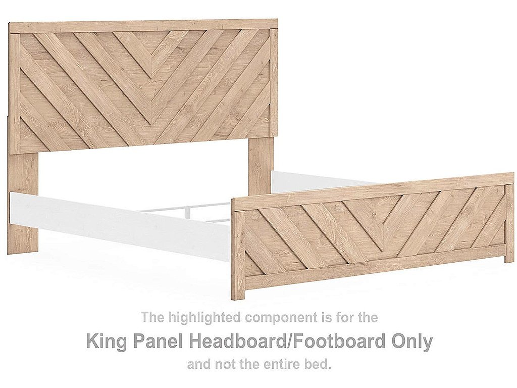 Sanginlane King Panel Headboard/Footboard