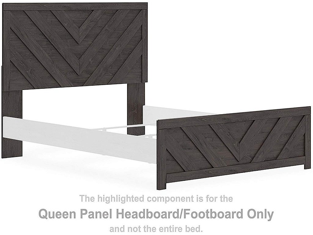 Prendonea Queen Panel Headboard/Footboard