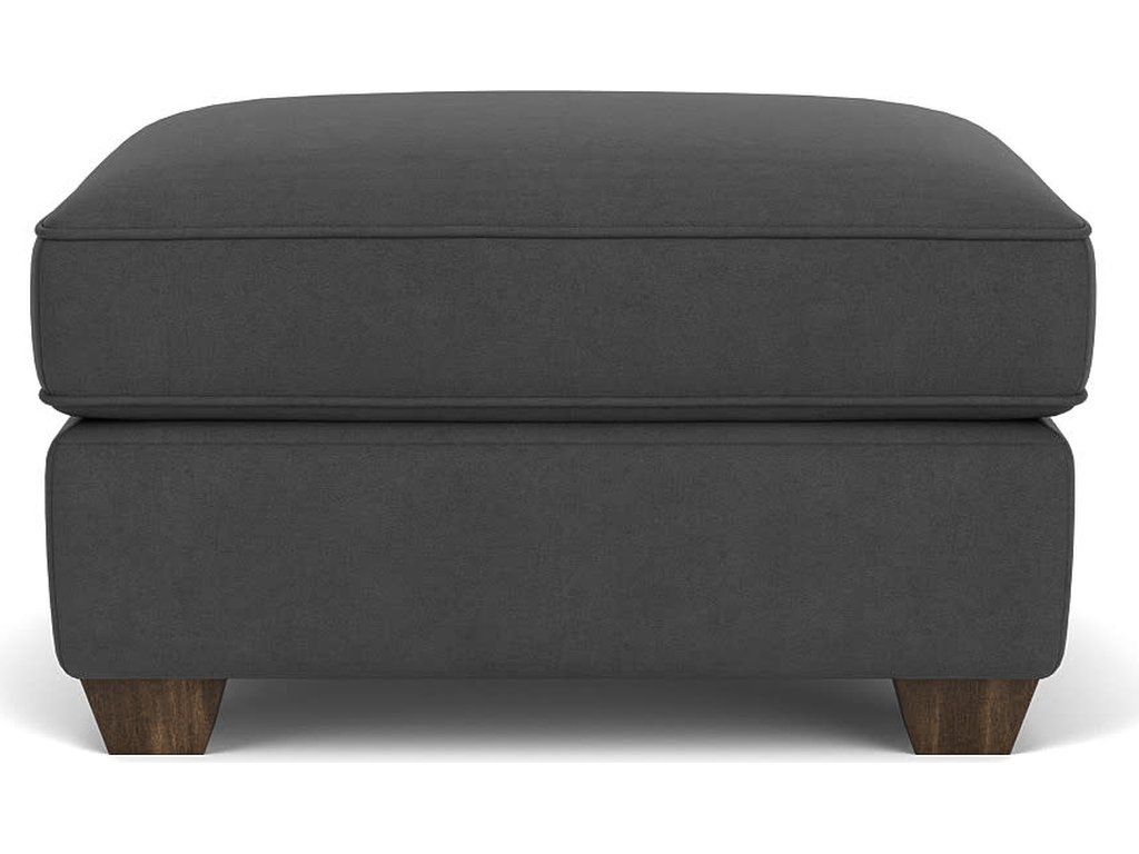 Carson Leather Ottoman