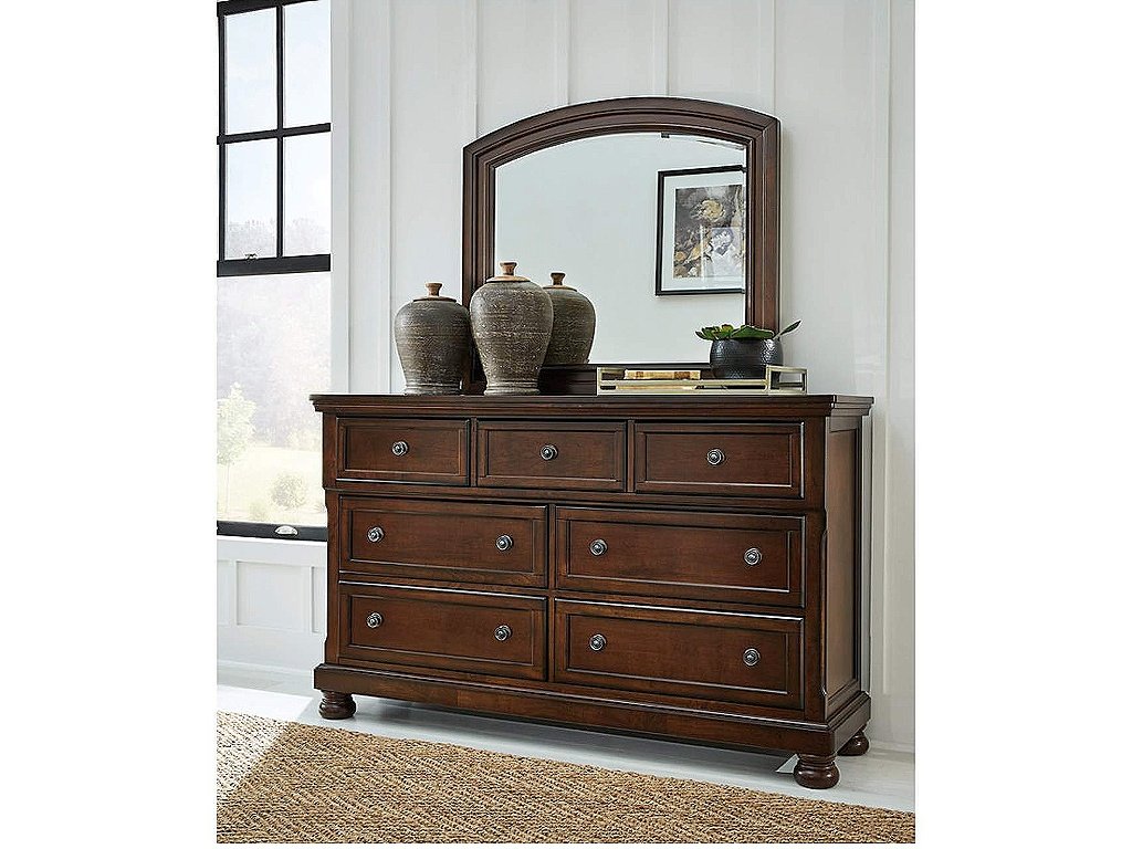 Porter Dresser and Mirror