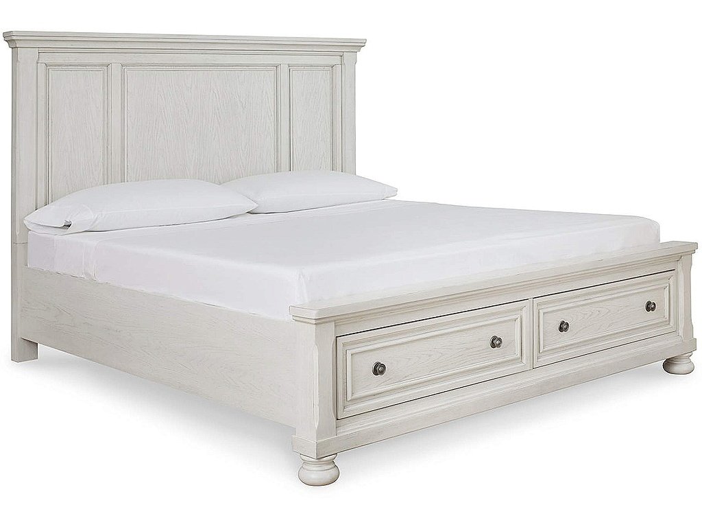 Robbinsdale King Panel Storage Bed