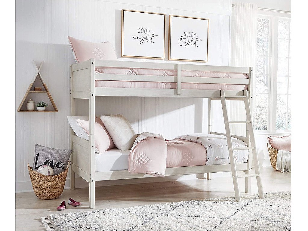 Robbinsdale Twin/Twin Bunk Bed with Ladder