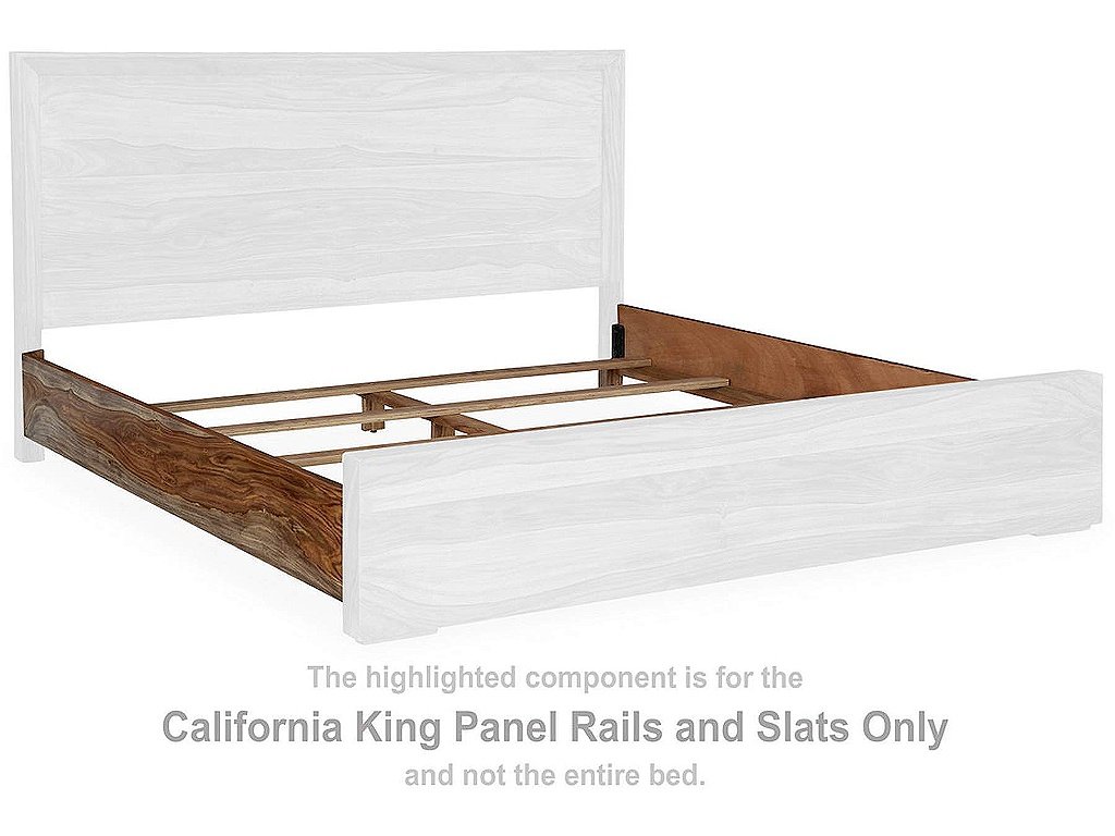 Dressonni California King Panel Rails and Slats