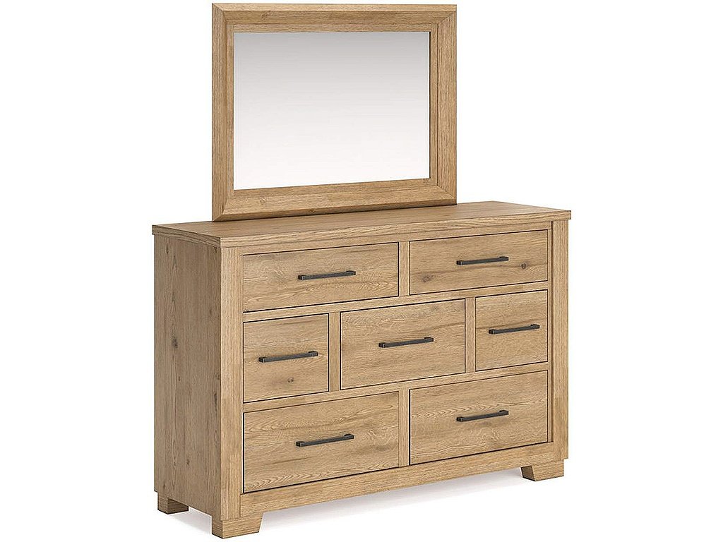 Galliden Dresser and Mirror