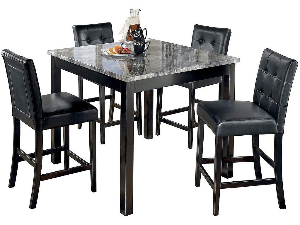 Maysville Counter Height Dining Table and Bar Stools (Set of 5)