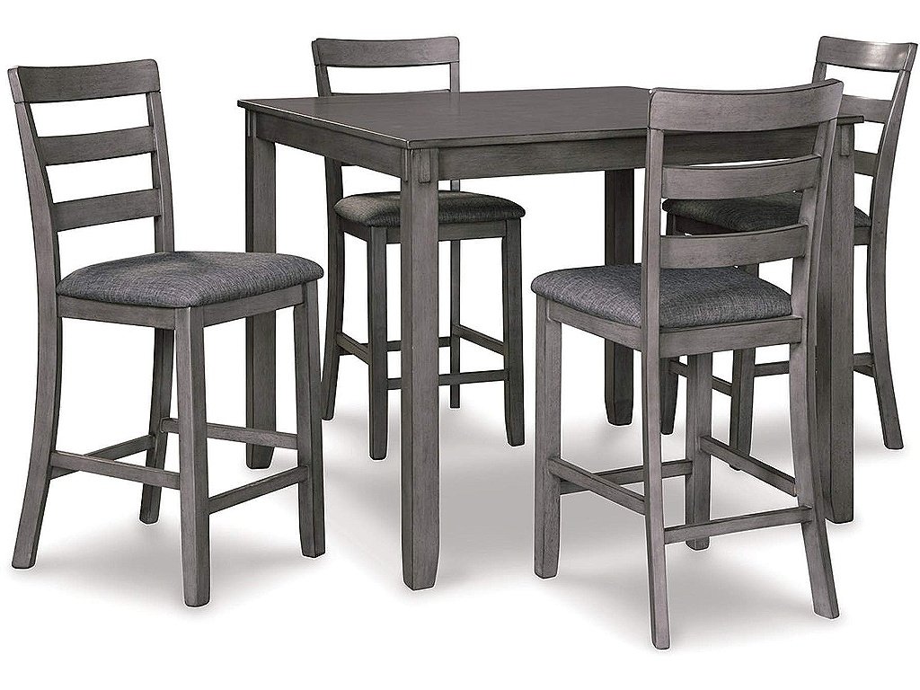 Bridson Counter Height Dining Table and Bar Stools (Set of 5)