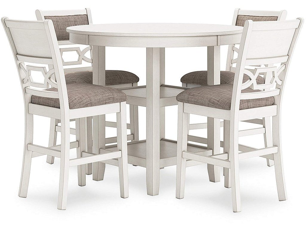 Erinberg Counter Height Dining Table and 4 Barstools (Set of 5)