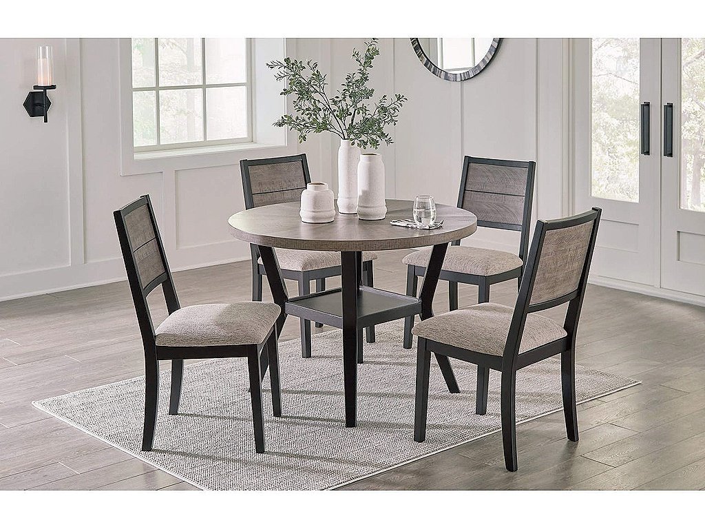 Corloda Dining Table and 4 Chairs (Set of 5)