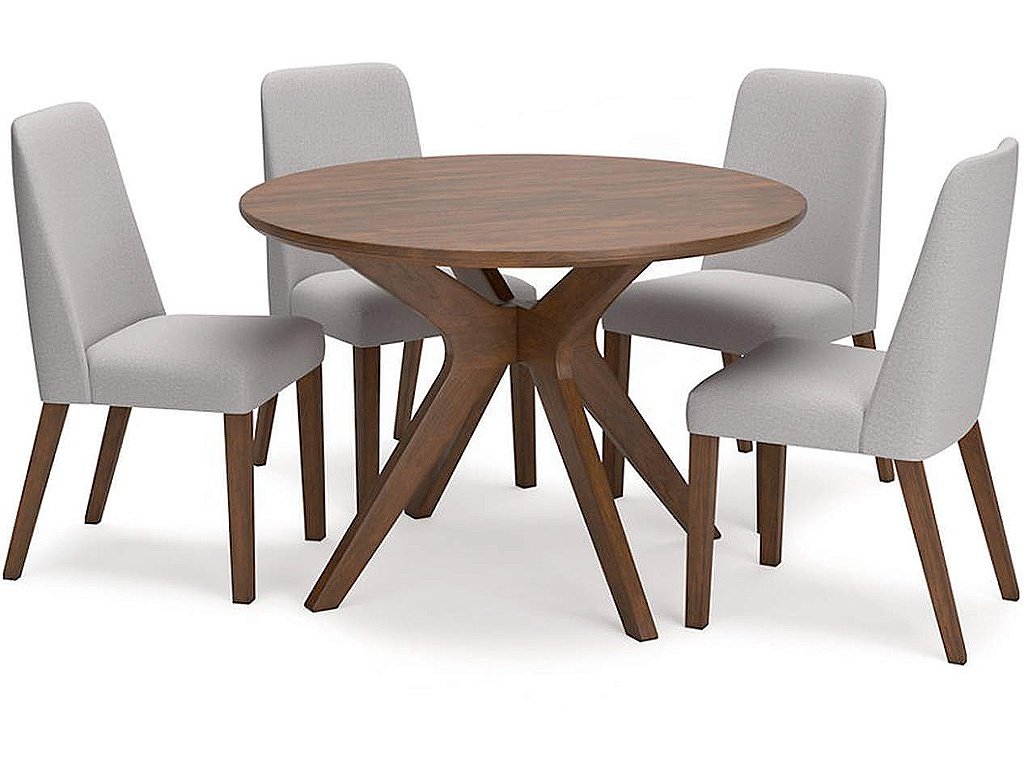 Lyncott Dining Table and 4 Chairs