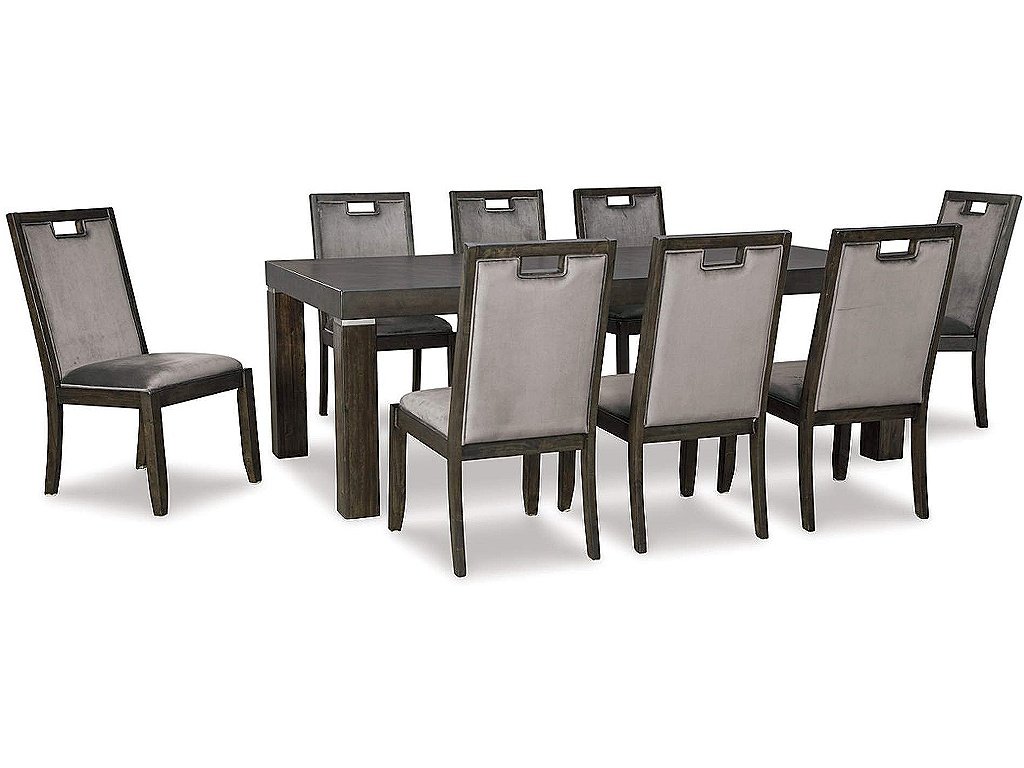 Hyndell Dining Table and 8 Chairs