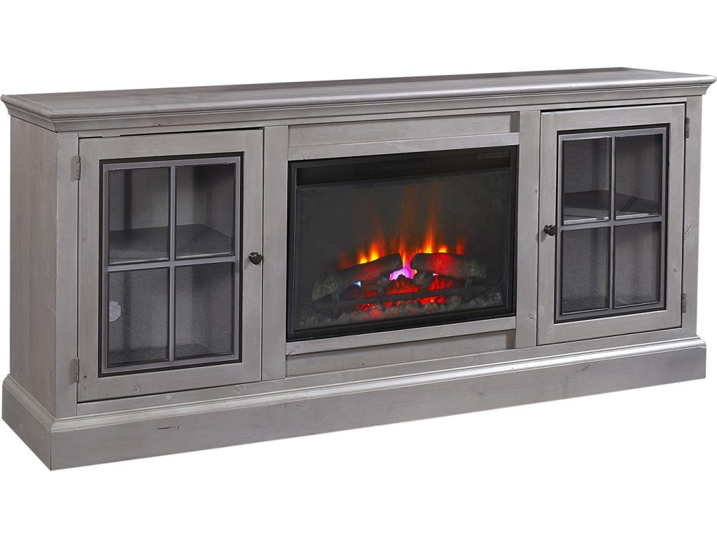 76" Fireplace Console