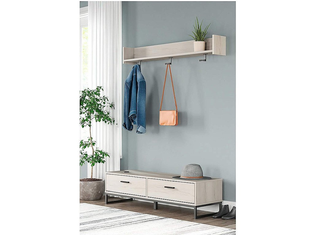 Socalle Bench with Coat Rack