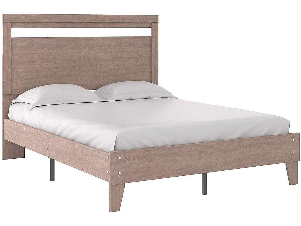 Flannia Queen Panel Platform Bed