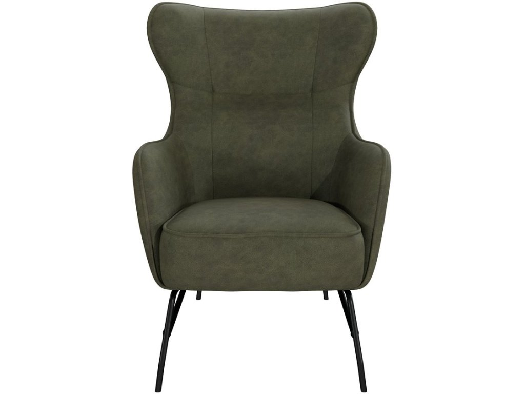 Accent Chair - Green Pu