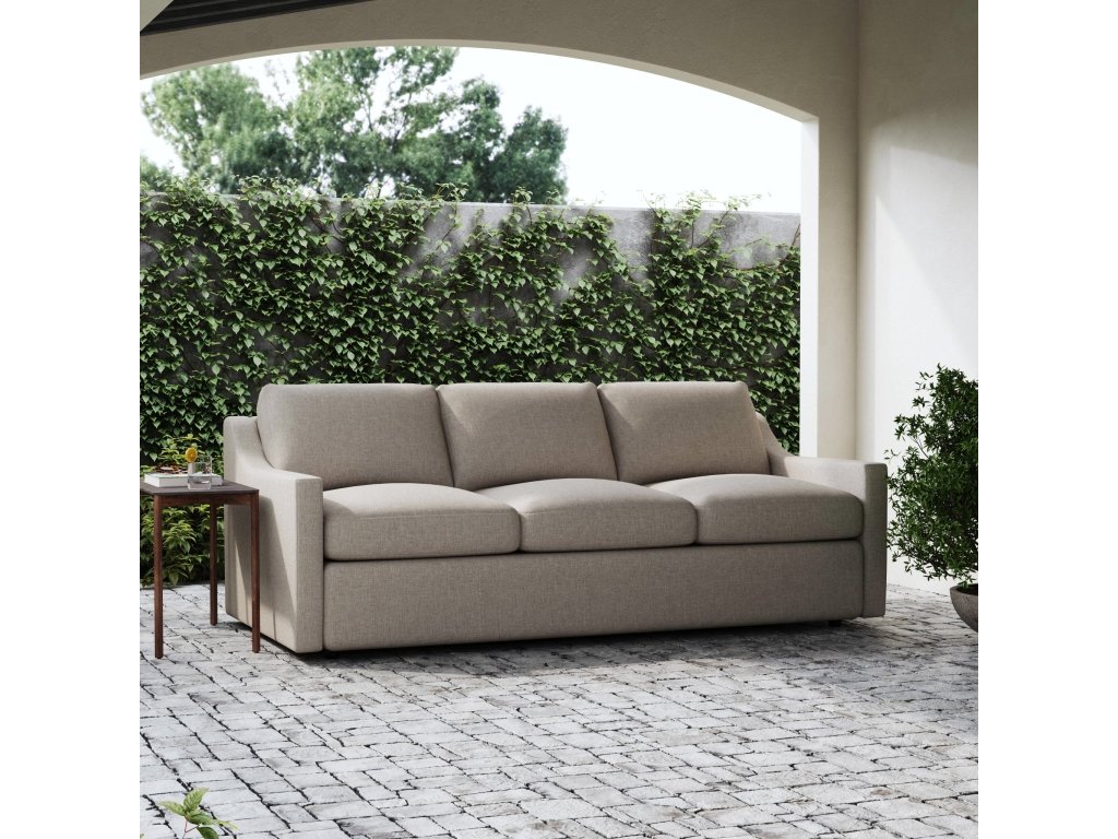 Sky Cast Ash Fabric Outdoor Sofa