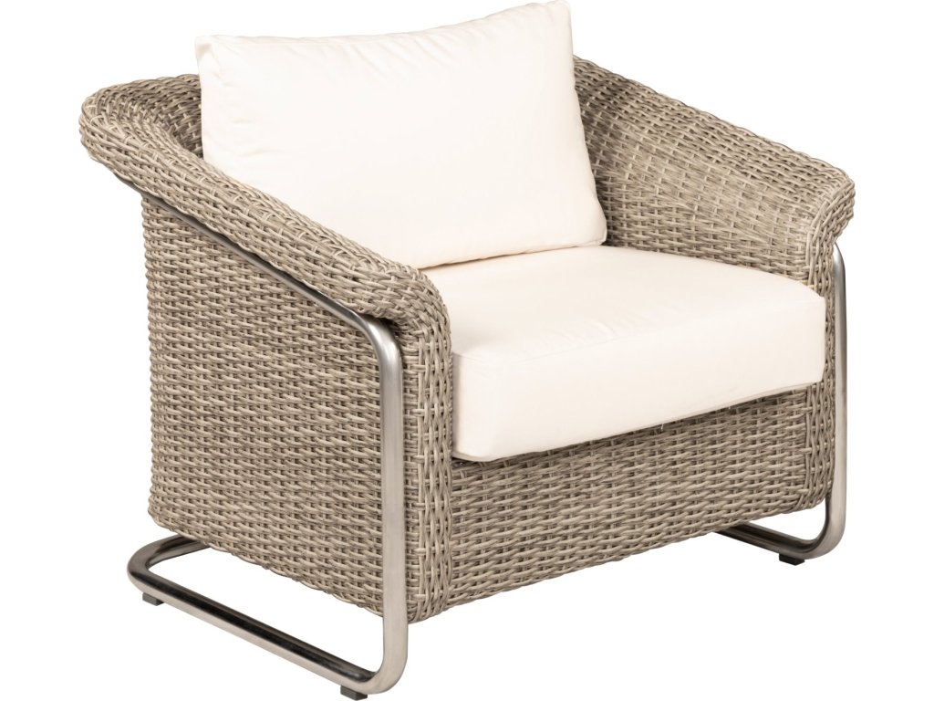 Vista Canvas Natural Accent Chair