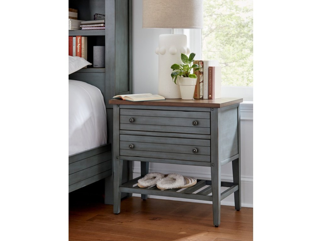 2 Drawer Nightstand