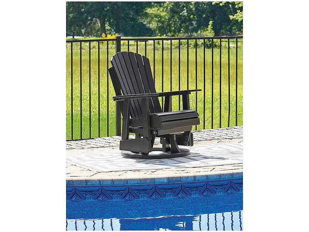 Hyland wave Outdoor Swivel Glider Chair