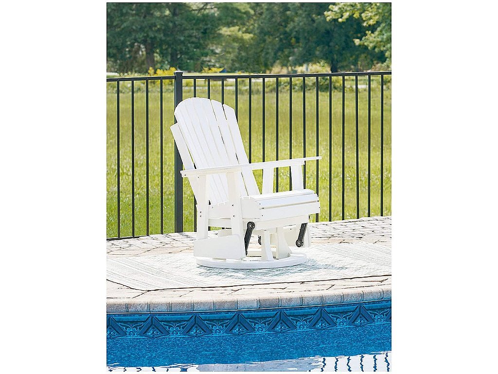 Hyland wave Outdoor Swivel Glider Chair