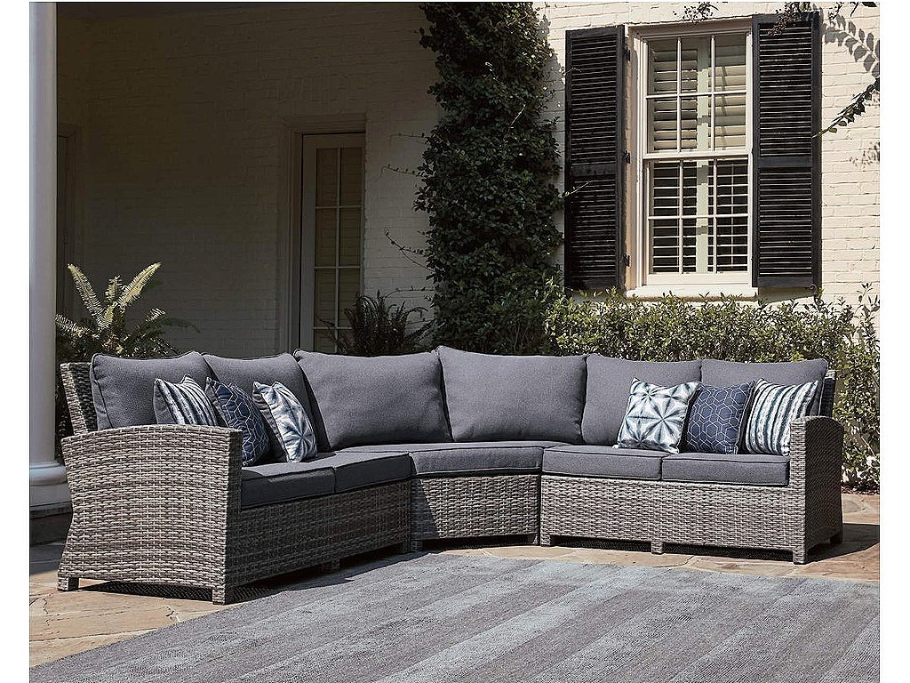 Salem Beach 3-Piece Outdoor Sectional