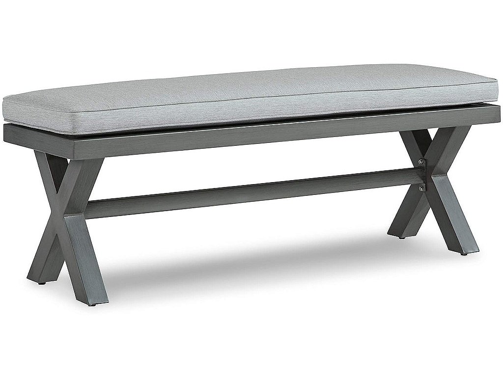 Elite Park Outdoor Bench with Cushion