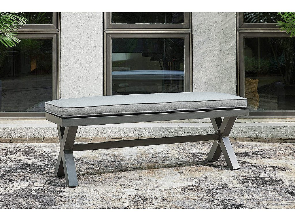 Elite Park Outdoor Bench with Cushion