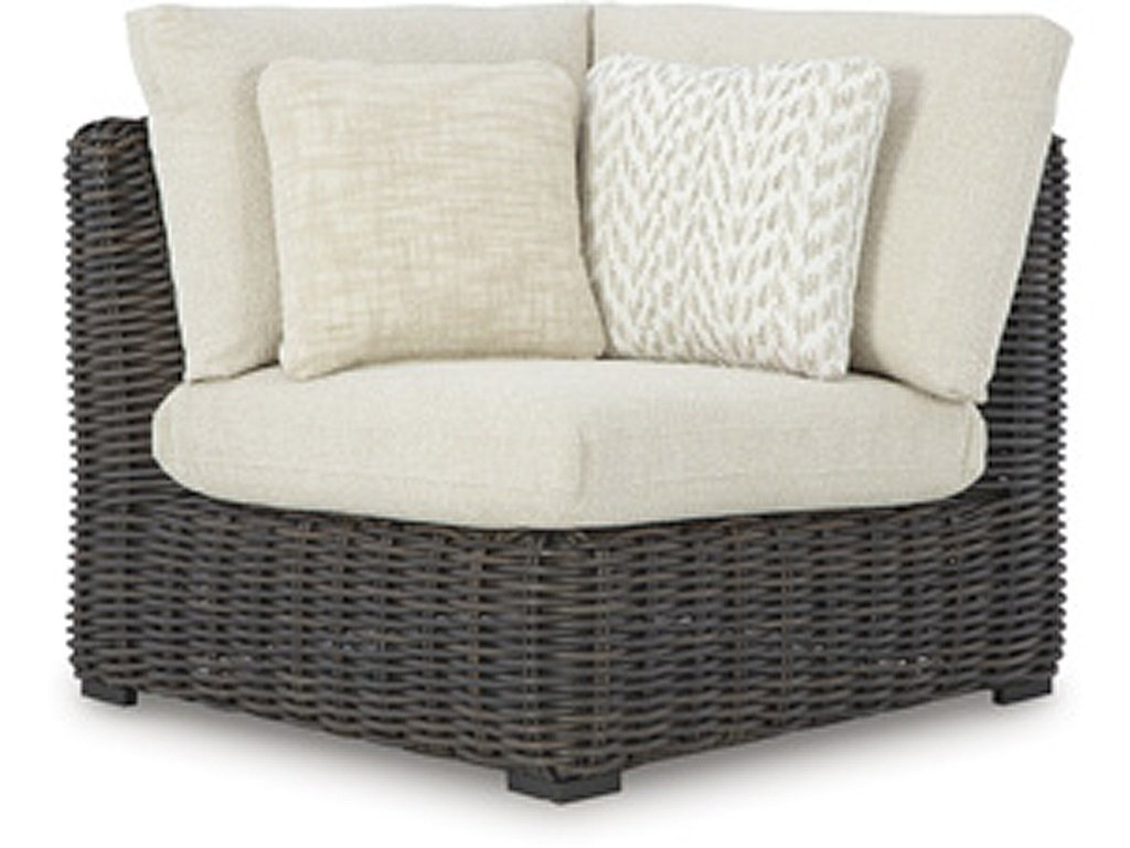 Kimora Outdoor Corner Chair with Cushion