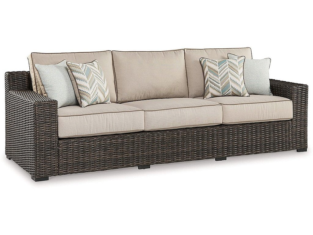 Coastline Bay Outdoor Sofa with Cushion