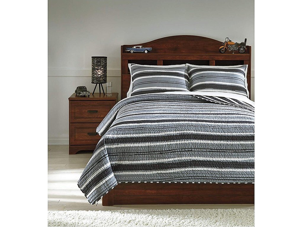 Merlin 3-Piece Full Coverlet Set