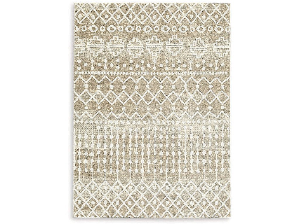 Bunchly 4'11" x 7'2" Washable Rug