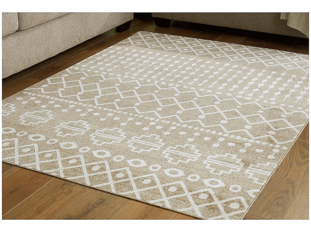 Bunchly 4'11" x 7'2" Washable Rug