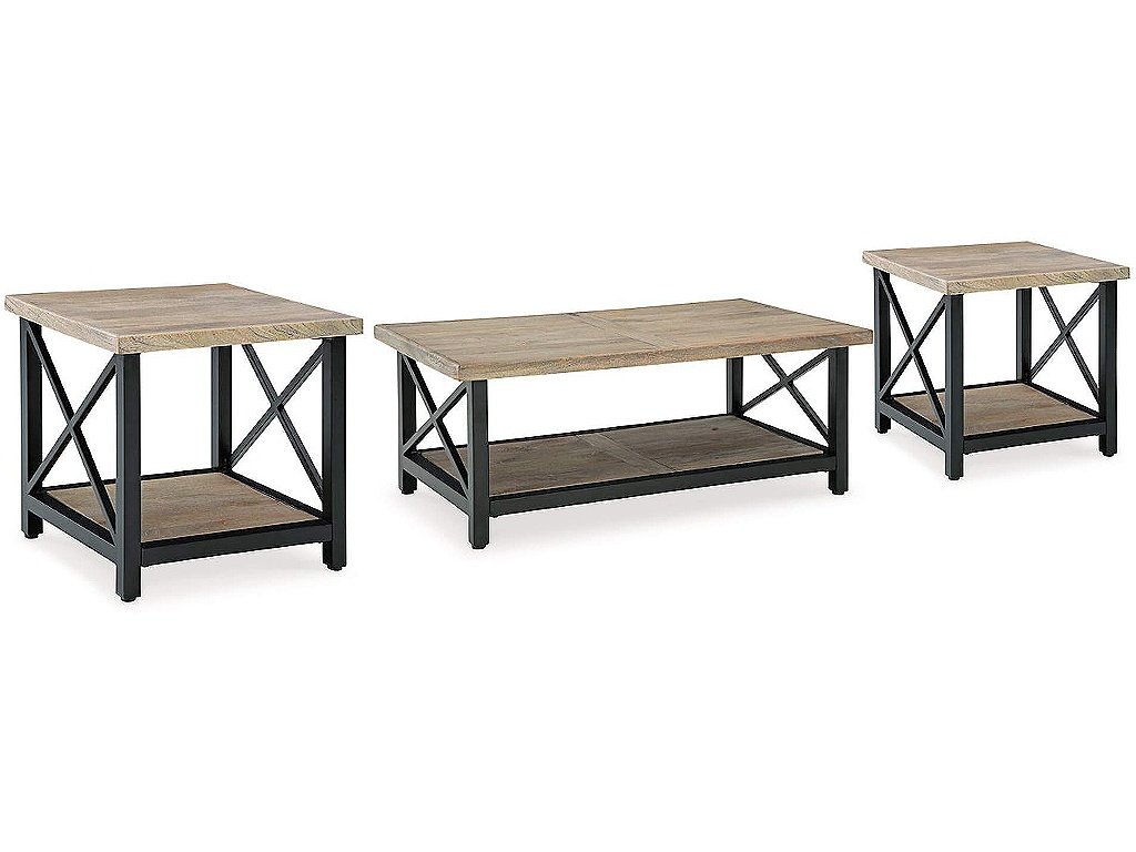 Bristenfort Coffee Table and 2 End Tables