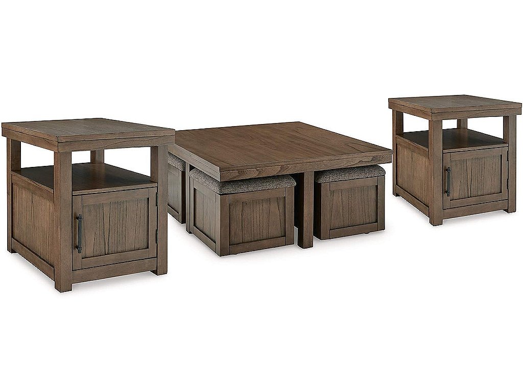 Boardernest Coffee Table and 2 End Tables