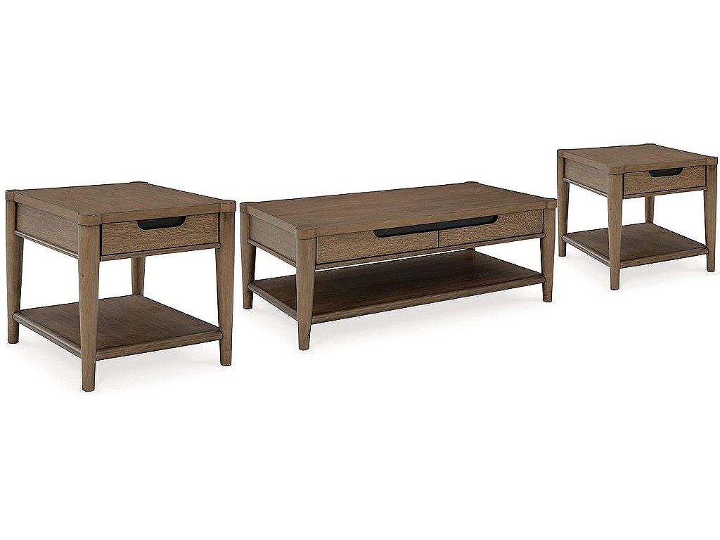 Roanhowe Coffee Table and 2 End Tables