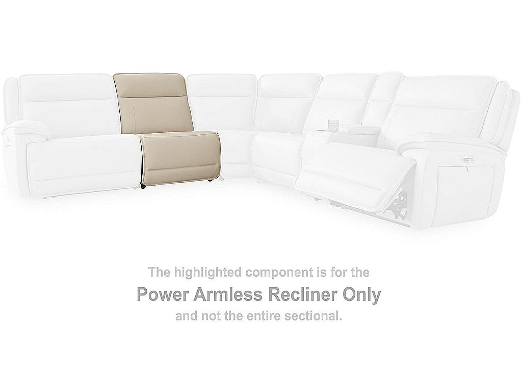 Double Deal Power Armless Recliner